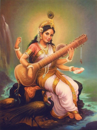 Image result for goddess saraswati